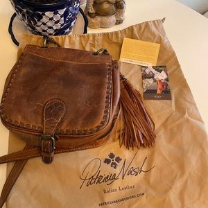 Patricia Nash Karissa Crossbody Italian Leather